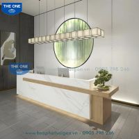 Quầy Lễ Tân Hiện Đại - Cao Cấp QLTCC156