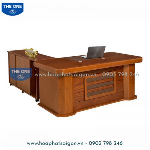 Bàn Lãnh Đạo Gỗ Veneer & Melamine DT1890VM15