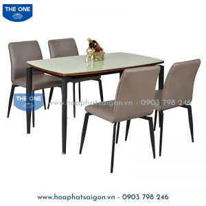 Bàn Ghế Ăn Khung Thép BA501 - GA501