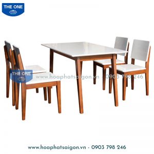 Bàn Ghế Ăn Cao Cấp HGB63A  -HGB63B - HGG63