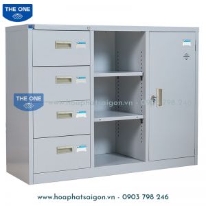 Tủ Sắt Sơn Tĩnh Điện TU118-4D