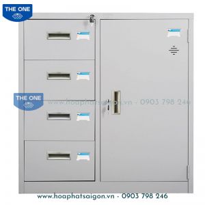 Tủ Sắt Sơn Tĩnh Điện TU88-4D