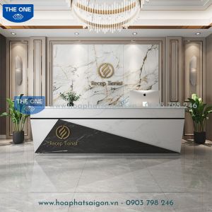 Quầy Lễ Tân Hiện Đại - Cao Cấp QLTCC105