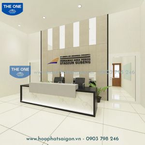 Quầy Lễ Tân Hiện Đại - Cao Cấp QLTCC121