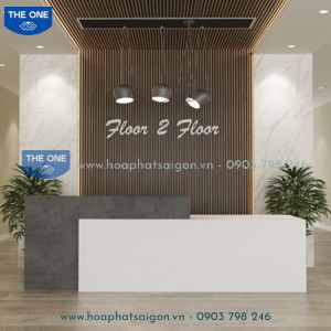 Quầy Lễ Tân Hiện Đại - Cao Cấp QLTCC144