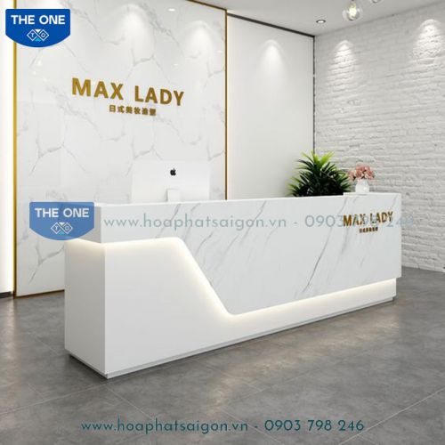 Quầy Lễ Tân Hiện Đại - Cao Cấp QLTCC101
