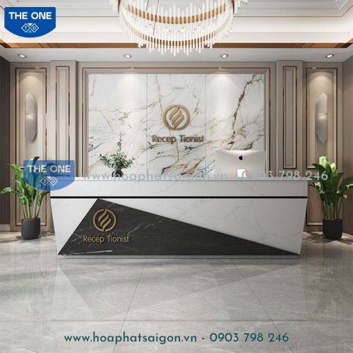 Quầy Lễ Tân Hiện Đại - Cao Cấp QLTCC105