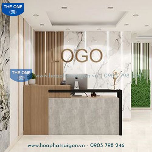 Quầy Lễ Tân Hiện Đại - Cao Cấp QLTCC112