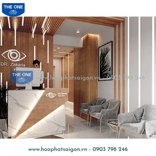 Quầy Lễ Tân Hiện Đại - Cao Cấp QLTCC129
