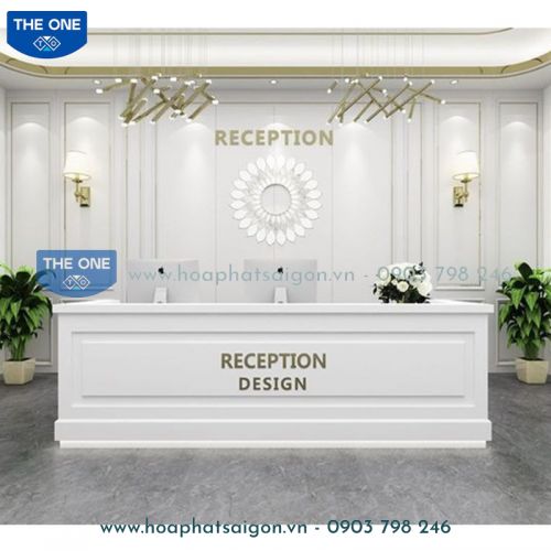 Quầy Lễ Tân Hiện Đại - Cao Cấp QLTCC147