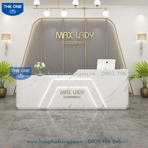 Quầy Lễ Tân Hiện Đại - Cao Cấp QLTCC148