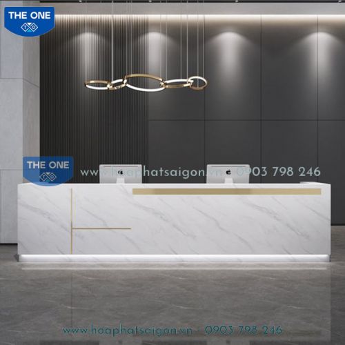 Quầy Lễ Tân Hiện Đại - Cao Cấp QLTCC152